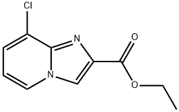 8-Chloro-iMidazo[1,2-a]pyridine-2-carboxylic acid ethyl ester Struktur