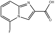 5-Fluoro-iMidazo[1,2-a]pyridine-2-carboxylic acid Struktur