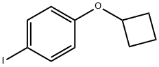 1-Cyclobutoxy-4-iodo-benzene Struktur