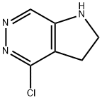 4-Chloro-2,3-dihydro-1H-pyrrolo[2,3-d]pyridazine Struktur