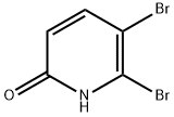 5,6-DibroMopyridin-2-ol Struktur