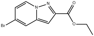 Ethyl 5-broMopyrazolo[1,5-a]pyridine-2-carboxylate Struktur