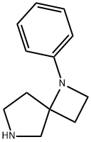 1-Phenyl-1,6-diazaspiro[3.4]octane Struktur