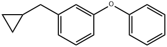 1-(CyclopropylMethyl)-3-phenoxybenzene Struktur