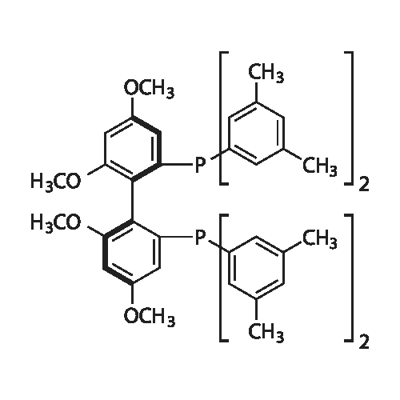 (R)-2,2'-Bis[bis(3,5-diMethylphenyl)phosphino]-4,4',6,6'-tetraMethoxybiphenyl, 97+% Struktur