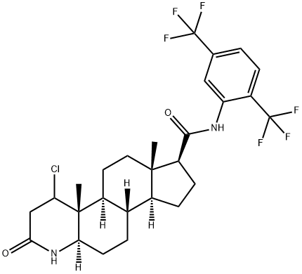 Dutasteride Chloro IMpurity Struktur