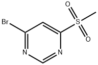 4-BroMo-6-(Methylsulfonyl)pyriMidine Struktur