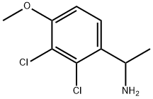 1-(2,3-dichloro-4-Methoxyphenyl)ethanaMine Struktur