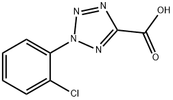 2-(2-chlorophenyl)-2H-tetrazole-5-carboxylic acid Struktur