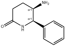 5-aMino-6-phenylpiperidin-2-one Struktur