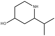 2-Isopropylpiperidin-4-ol Struktur