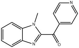 (1-Methyl-1H-benzo[d]iMidazol-2-yl)(pyridin-4-yl)Methanone Struktur