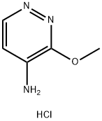 3-Methoxypyridazin-4-aMine, HCl Structure