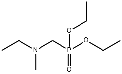 [(EthylMethylaMino)Methyl]-phosphonic Acid Diethyl Ester Struktur