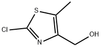 (2-Chloro-5-Methylthiazol-4-yl)Methanol Struktur