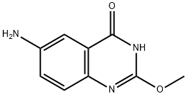 6-AMino-2-Methoxyquinazolin-4(3H)-one Struktur