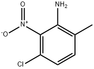 3-chloro-6-Methyl-2-nitroaniline Struktur