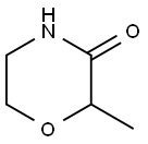 2-MethylMorpholin-3-one Struktur