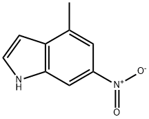 4-Methyl-6-nitro-1H-indole Struktur