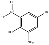 Phenol, 2-aMino-4-broMo-6-nitro- Struktur