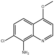 7-Chloro-4-Methoxyquinolin-8-aMine Struktur