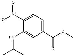 Methyl 3-(isopropylaMino)-4-nitrobenzoate Struktur