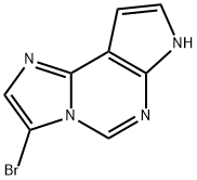 3-broMo-7H-IMidazo[1,2-c]pyrrolo[3,2-e]pyriMidine Struktur