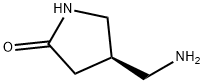 (R)-4-(AMinoMethyl)pyrrolidin-2-one Struktur