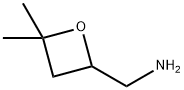 (4,4-DiMethyloxetan-2-yl)MethylaMine Struktur