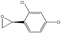 Oxirane, (2,4-dichlorophenyl)-, (2S)- Struktur