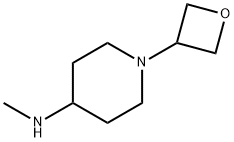 Methyl(1-oxetan-3-yl-piperidin-4-yl)aMine Struktur