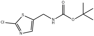 N-Boc-5-aMinoMethyl-2-chlorothiazole Struktur