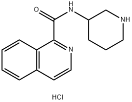 Isoquinoline-1-carboxylic acid piperidin-3-ylaMide hydrochloride Struktur