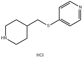 4-(Piperidin-4-ylMethylsulfanyl)-pyridine hydrochloride Struktur