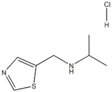 Isopropyl-thiazol-5-ylMethyl-aMine hydrochloride Struktur