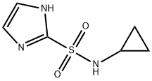 1H-IMidazole-2-sulfonic acid cyclopropylaMide Struktur