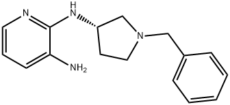 (S)-N2-(1-Benzylpyrrolidin-3-yl)pyridine-2,3-diaMine Struktur