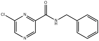 N-Benzyl-6-chloropyrazine-2-carboxaMide Struktur