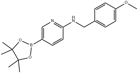 N-(4-Methoxybenzyl)-5-(4,4,5,5-tetraMethyl-1,3,2-dioxaborolan-2-yl)pyridin-2-aMine Struktur