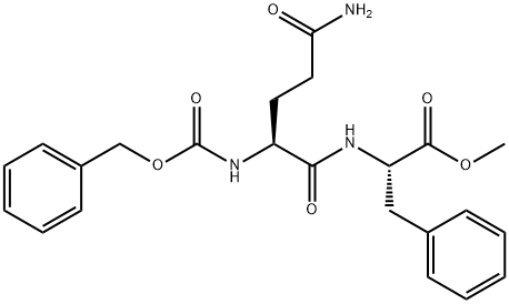 2-((S)-5-AMino-2-(((benzyloxy)carbonyl)aMino)-5-oxopentanaMido)-3-phenylpropanoic Acid Methyl Ester Struktur