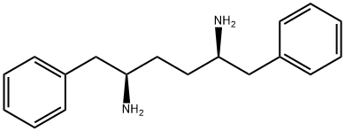 (2R,5R)-1,6-Diphenyl-2,5-hexanediamine Struktur