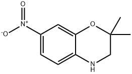 2,2-DiMethyl-7-nitro-3,4-dihydro-2H-1,4-benzoxazine, 97% Struktur