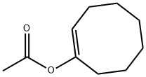 1-Cycloocten-1-ol 1-Acetate Struktur