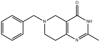 6-Benzyl-2-Methyl-5,6,7,8-tetrahydro-1H-pyrido[4,3-d]pyriMidin-4-one Struktur