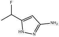 5-(1-Fluoroethyl)-1H-pyrazol-3-aMine Struktur