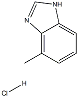 4-MethylbenziMidazole Hydrochloride Struktur