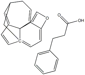 3H-4,7a-Methanocyclohept[3,3a]indeno[5,4-b]oxete Benzenepropanoic Acid Derivative