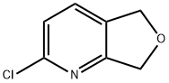 2-chloro-5,7-dihydrofuro[3,4-b]pyridine Struktur