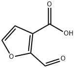 2-ForMylfuran-3-carboxylic acid Struktur