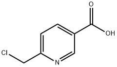 6-(ChloroMethyl)nicotinic acid Struktur